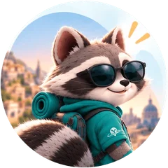 Yupi with sunglasses